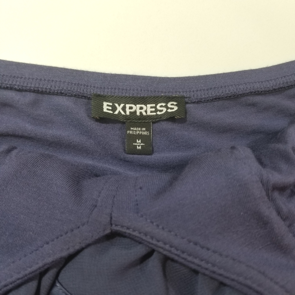 Express Ruched Halter Top - Picture 3 of 3